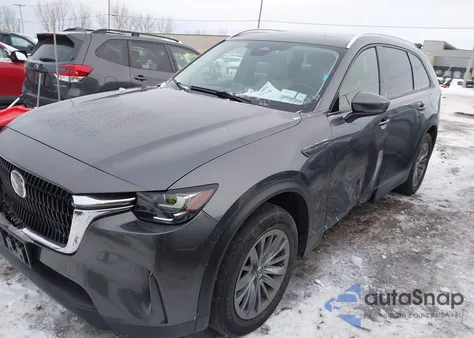 2024 Mazda Cx-90 3.3 Turbo Preferred from USA, damaged, VIN JM3KKBHD4R1184895